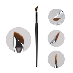 1PC Sickle Eyeliner Brush Edge Makeup Brush Liquid Eyeliner Brush