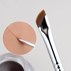 1PC Sickle Eyeliner Brush Edge Makeup Brush Liquid Eyeliner Brush