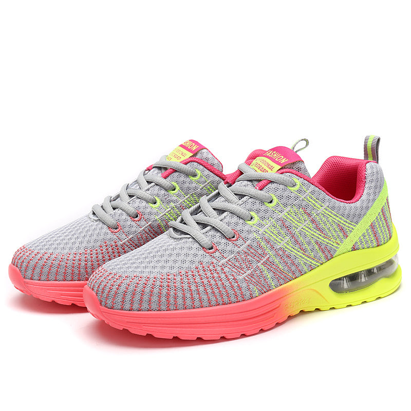 Air Cushion Weaving Sports Shoes Women's Footwear