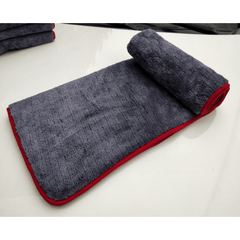1pc Coral Wash Towel Thickened Absorbent Microfiber Cloth Car Accessories