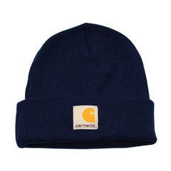 Men's Grey Knit Cuffed Beanie Hat