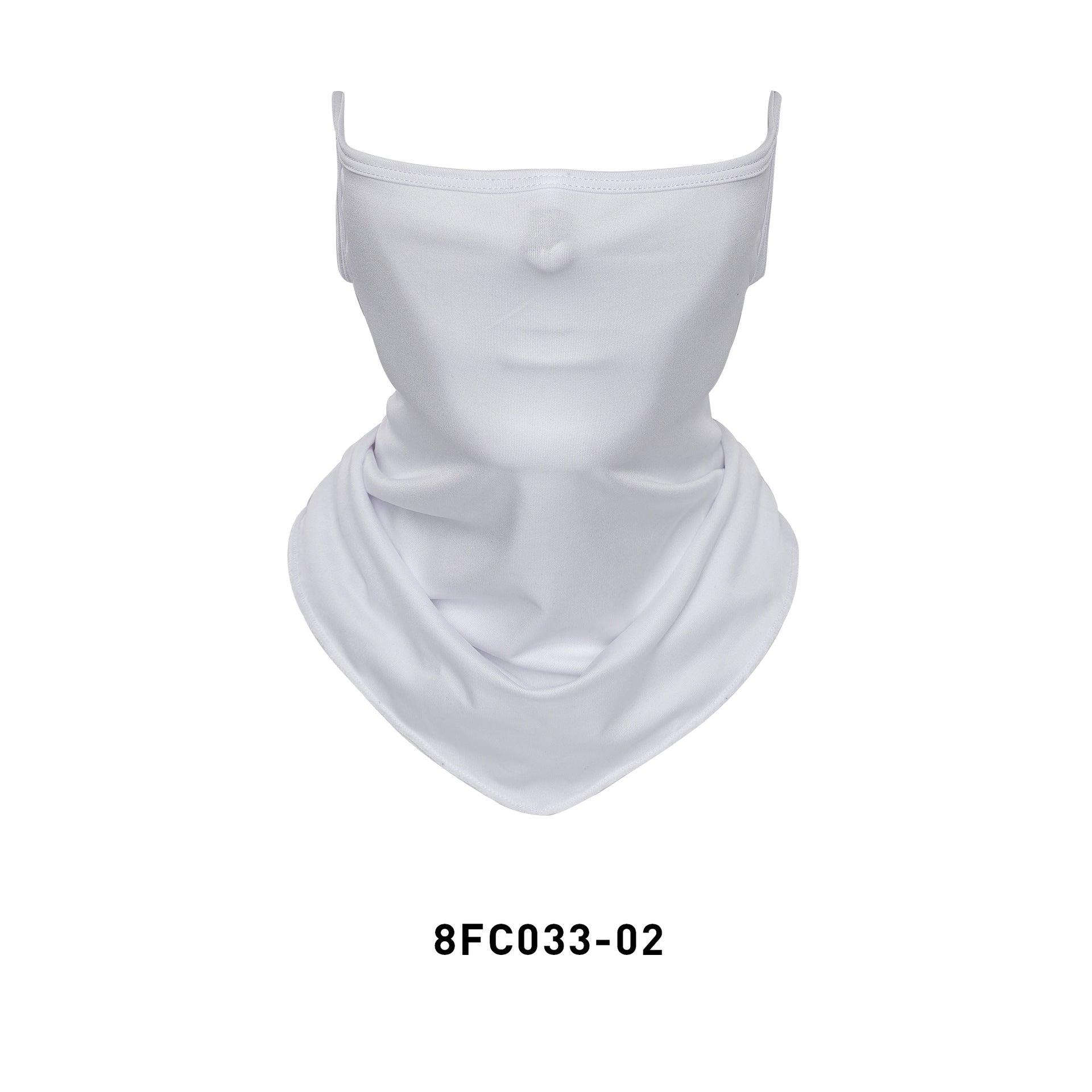 Women Neck Gaiter Face Mask Balaclava With Ear Loop Filter Dust Mask Scarf