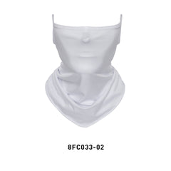Women Neck Gaiter Face Mask Balaclava With Ear Loop Filter Dust Mask Scarf