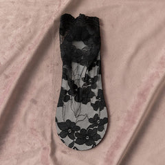 Floral Lace Short Socks Women's Stockings