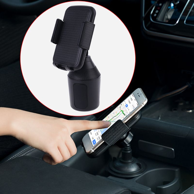 Adjustable Cup Holder Car Mount for Phone GPS
