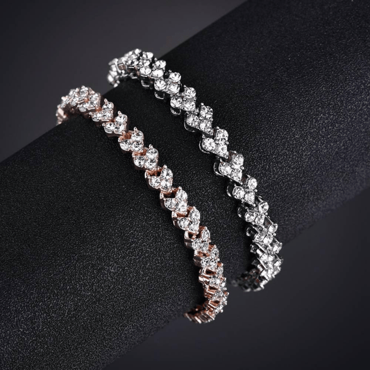 Men's Crystal Diamond Bracelet