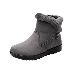 Platform Ankle Boots Fleece Lined Short Boots
