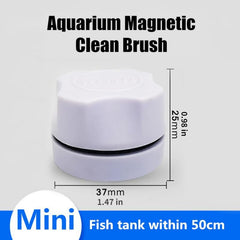 Magnetic Aquarium Glass Cleaner Brush for Algae Removal