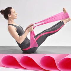 Resistance Band for Yoga Pilates and Strength Training - Durable Tension Band