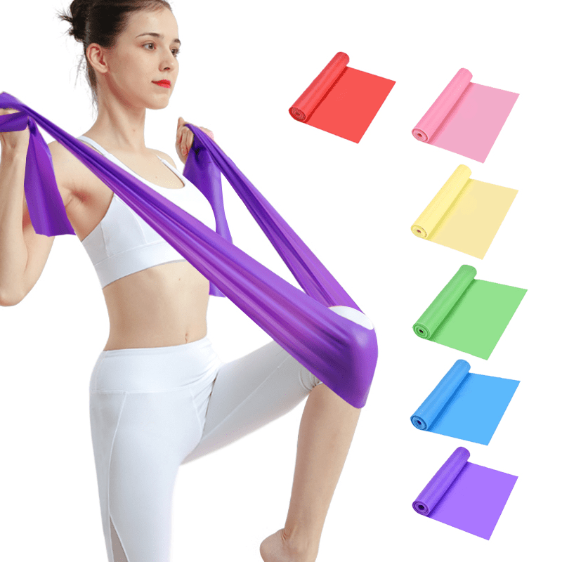 Resistance Band for Yoga Pilates and Strength Training - Durable Tension Band