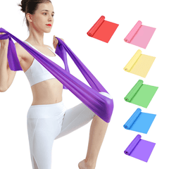 Resistance Band for Yoga Pilates and Strength Training - Durable Tension Band
