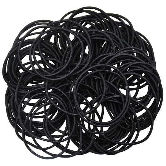 100pcs Elastic Hair Tie Thin Rubber Bands Ponytail Holders Hair Accessories