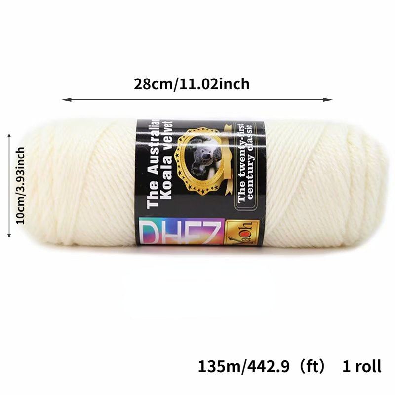 100g Medium Coarse Koala Wool Yarn