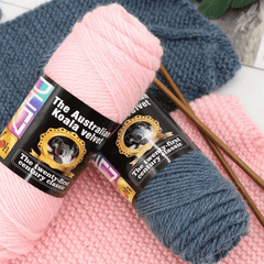 100g Medium Coarse Koala Wool Yarn