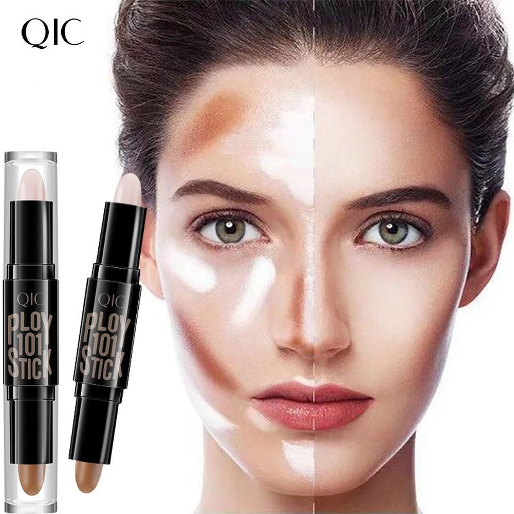 Double Headed Concealer Stick for Highlight Contour and Bronze