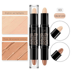 Double Headed Concealer Stick for Highlight Contour and Bronze
