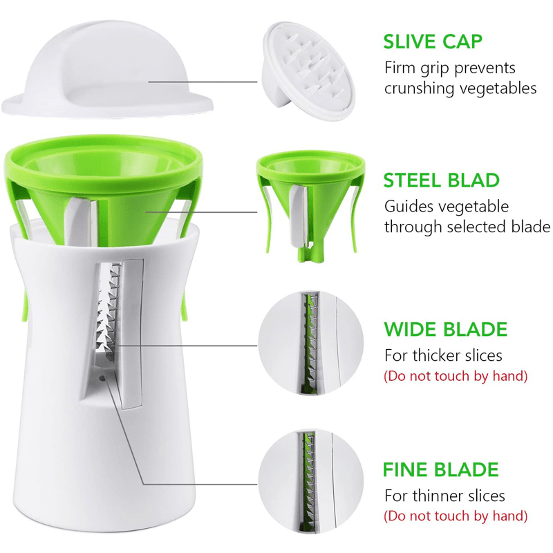 3-In-1 Spiralizer Veggie Pasta Maker