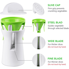 3-In-1 Spiralizer Veggie Pasta Maker