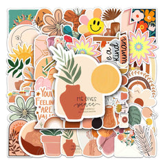 50Pcs Bohemian Style Stickers for Car Laptop Water Bottle