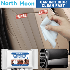 Efficient Wet Towel & Leather Seat Cleaner for Car Interiors