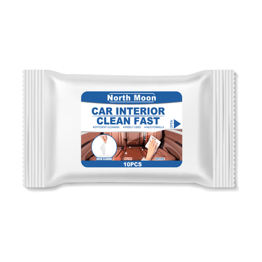 Efficient Wet Towel & Leather Seat Cleaner for Car Interiors