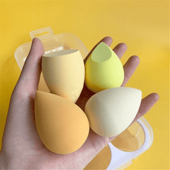 4pcs Makeup Cosmetic Puff Foundation Powder Sponge