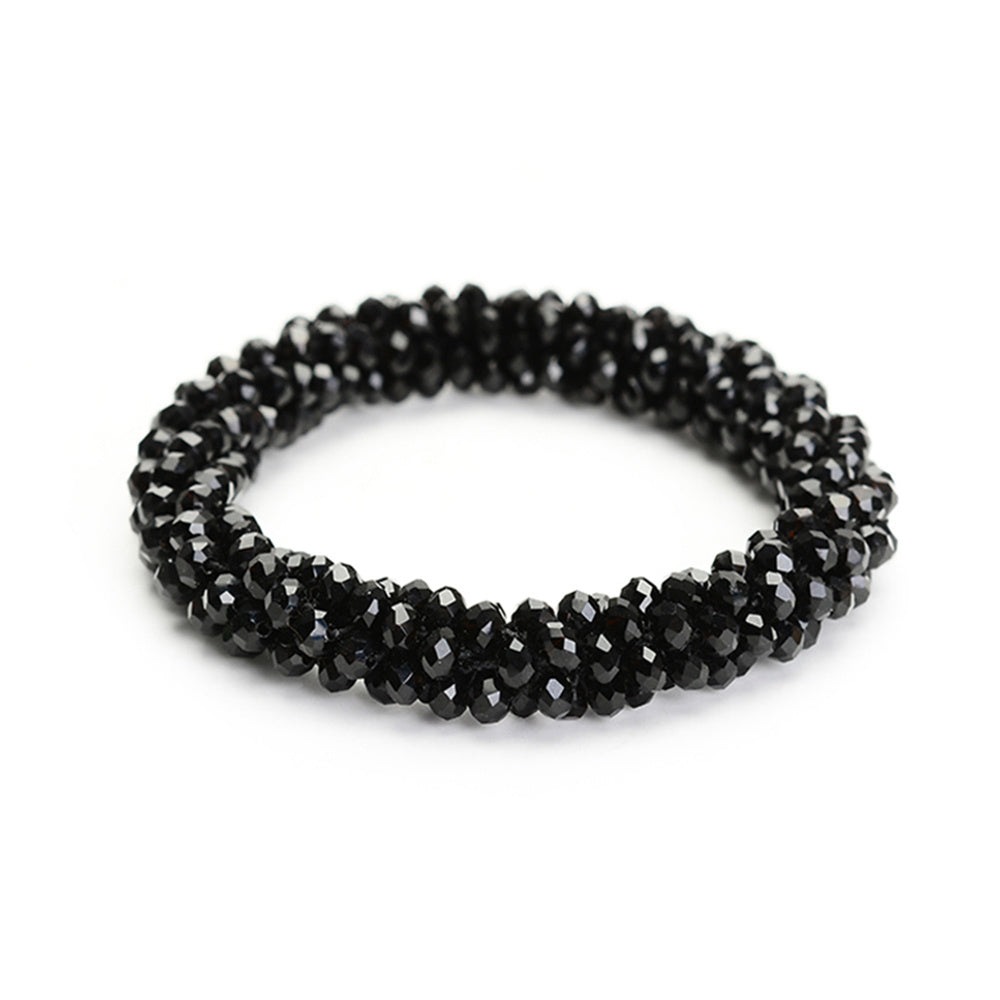 Colorful Bead Elastic Hair Tie Rubber Band Hair Accessories