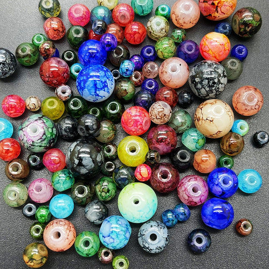 Mixed Glass Beads - DIY Jewelry Making Accessories