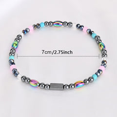 Colorful Beads Ankle Bracelet Elastic Anklet Bohemian Beach Accessories