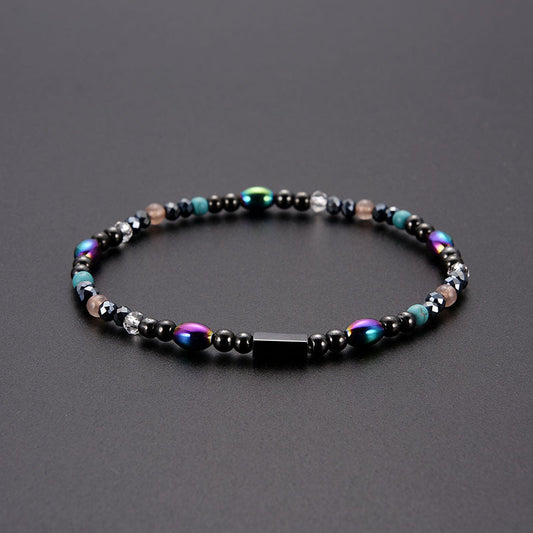 Colorful Beads Ankle Bracelet Elastic Anklet Bohemian Beach Accessories