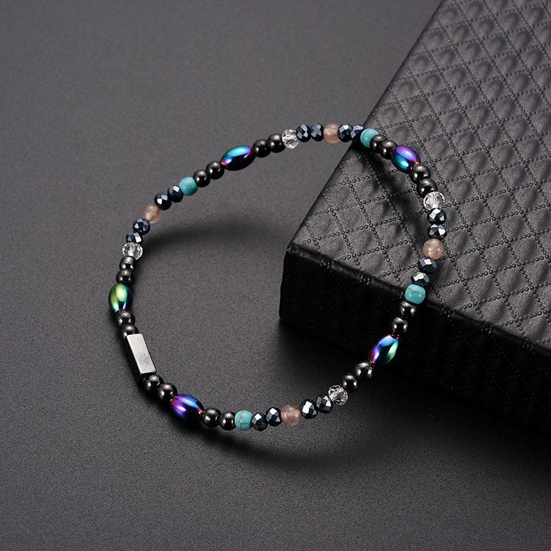 Colorful Beads Ankle Bracelet Elastic Anklet Bohemian Beach Accessories