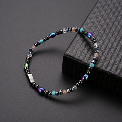 Colorful Beads Ankle Bracelet Elastic Anklet Bohemian Beach Accessories