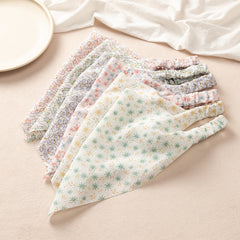 Floral Printed Chiffon Headbands Elastic Bandana Hair Scarf