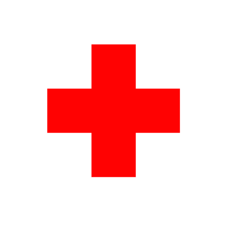 Reflective Red Medical Cross Car Sticker Decals - Stand Out on the Road