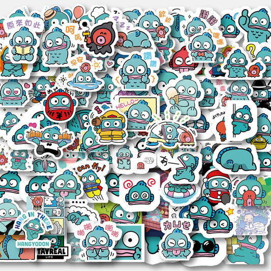 96 Doodle Graffiti Stickers DIY Stationery Computer Student Stationery