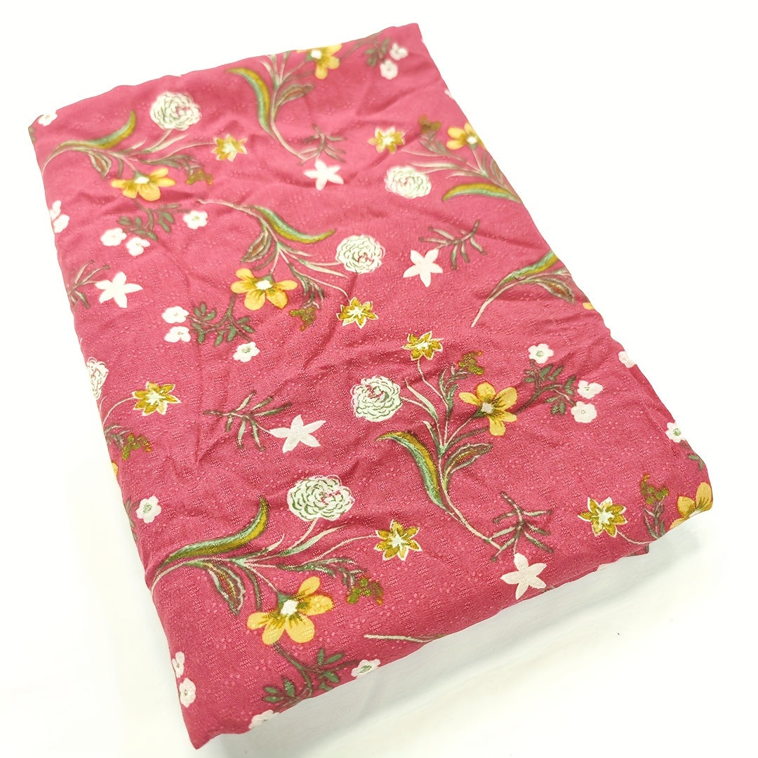 1yd Jacquard Faux Cotton Fabric for Diy Clothing