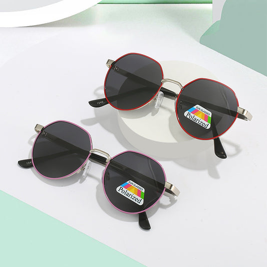 Kids Polarized Sunglasses UV400 Metal Frame for Boys and Girls