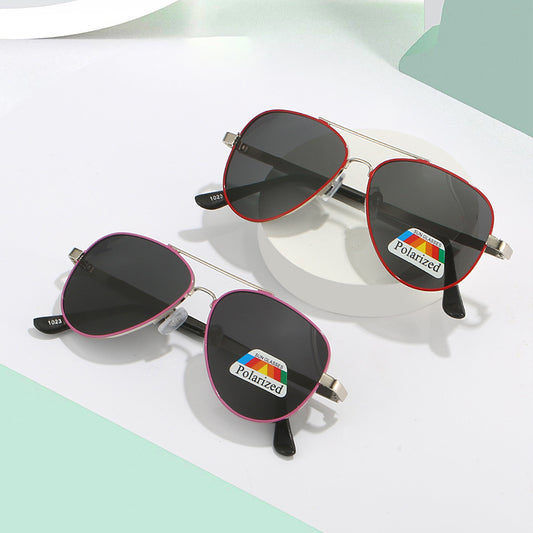 Kids Polarized Sunglasses Multicolor Frame Outdoor Sunshade Mirrors