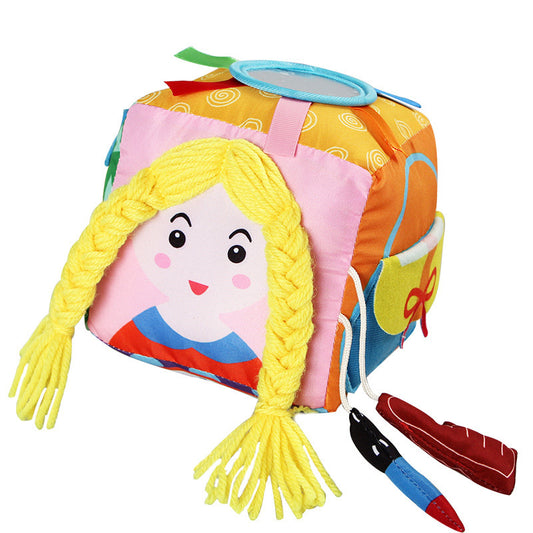 Baby Mirror Blocks Fabric Toy Set for Learning & Playing