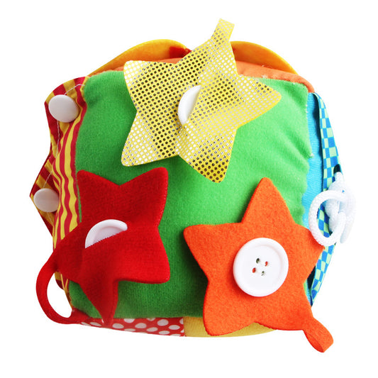 Baby Mirror Blocks Fabric Toy Set for Learning & Playing