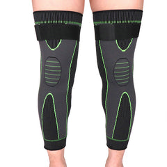 Compression Knee Pads for Volleyball & Running, Elastic Long Knee Pad Brace