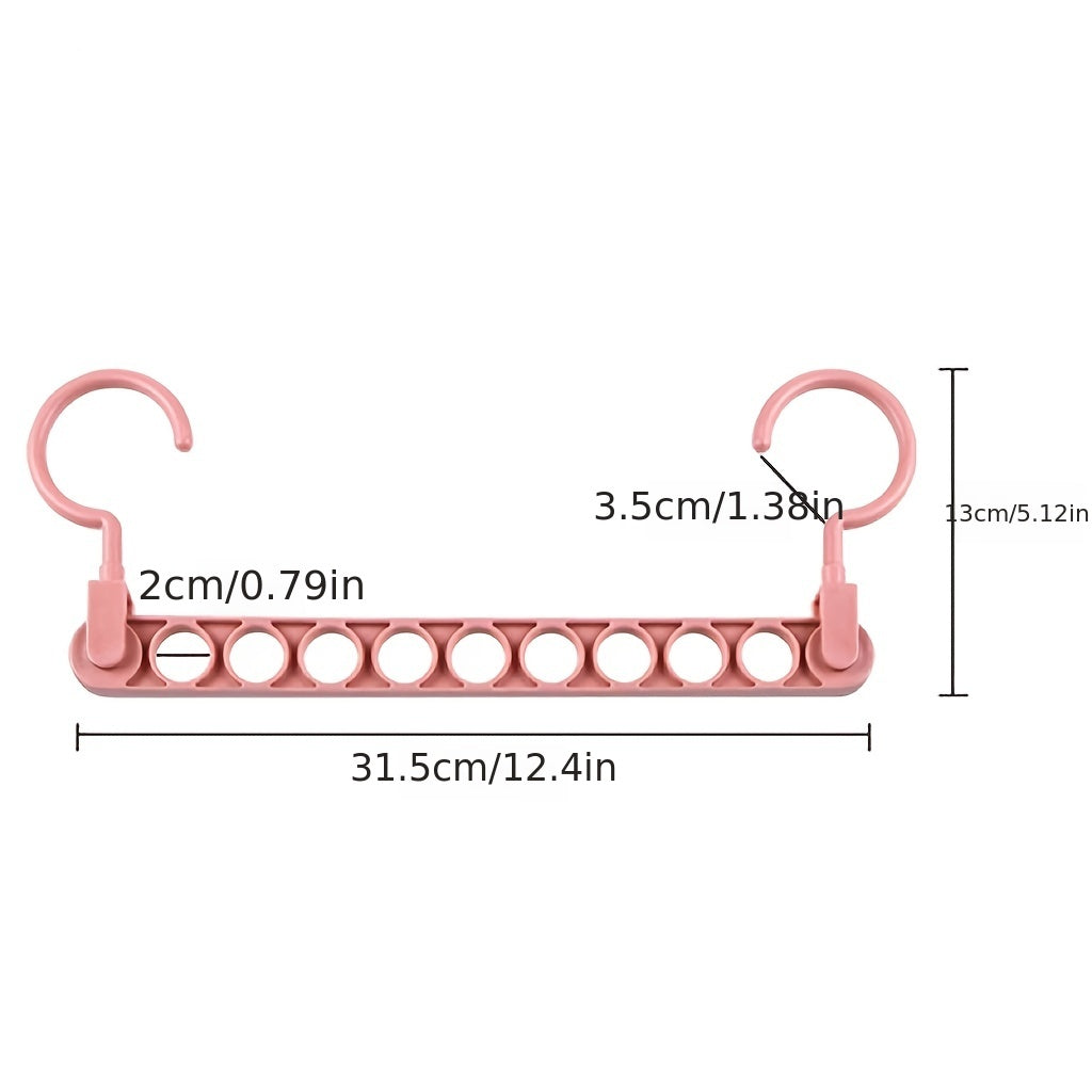 9 Hole Magic Folding Hanger - Closet Organizer