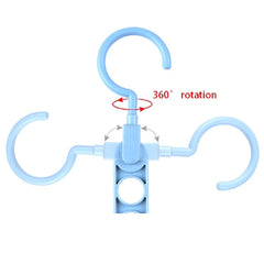 9 Hole Magic Folding Hanger - Closet Organizer