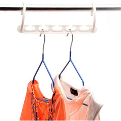 9 Hole Magic Folding Hanger - Closet Organizer