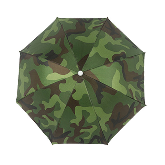 Waterproof Umbrella Hat with Headband for Sun Protection