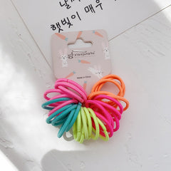 20pcs Colorful Small Elastic Hair Bands Ponytail Holder Rubber Bands Headband