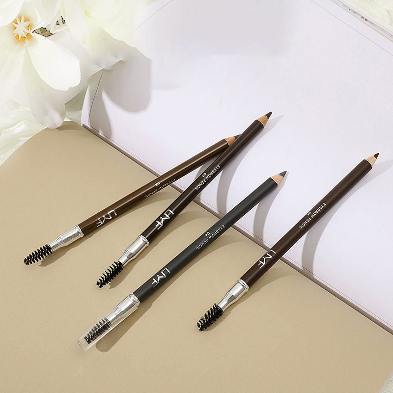 Long Lasting Eyebrow Pencil, Double Headed, Ultra Fine Tips, Sweatproof Formula