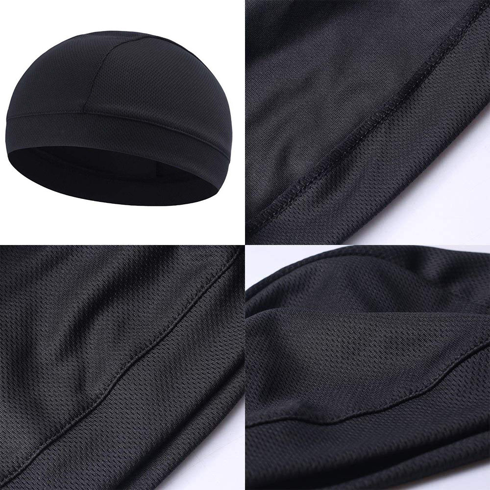 Moisture Wicking Mesh Beanie Hat Soft Cap For Outdoor Activities