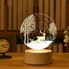 3D Neon Sign LED Lamp Table Light Birthday Party Wedding Decor