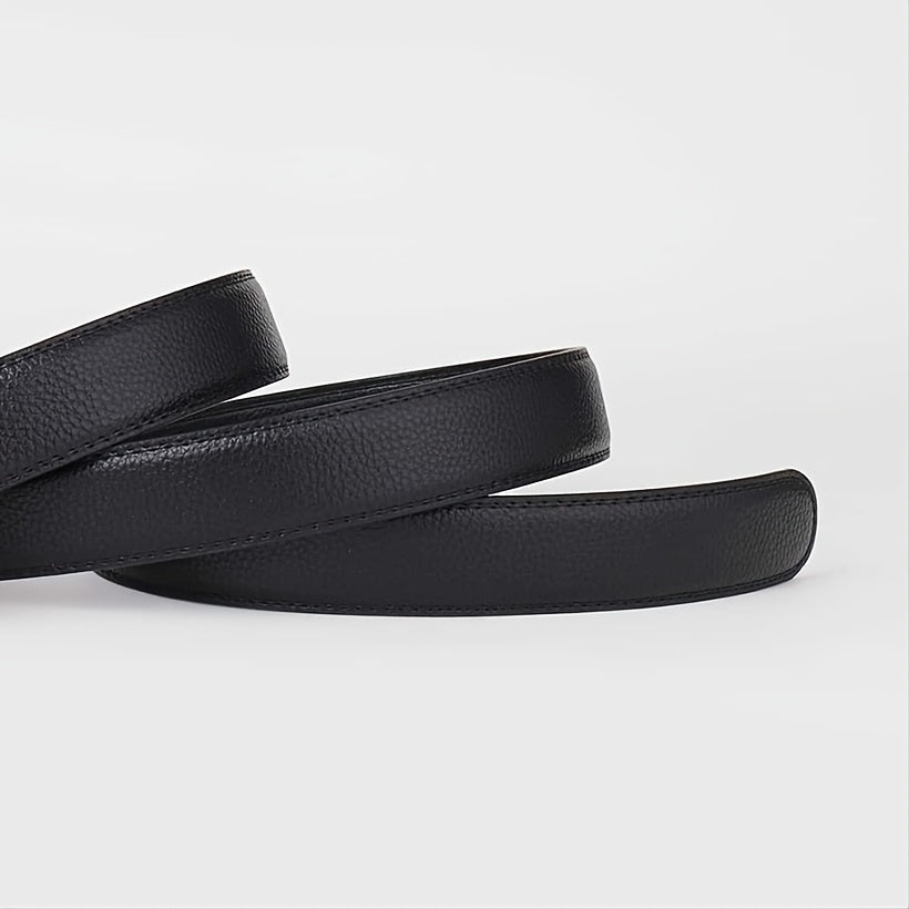 Casual Vintage Business Style Leather Belt
